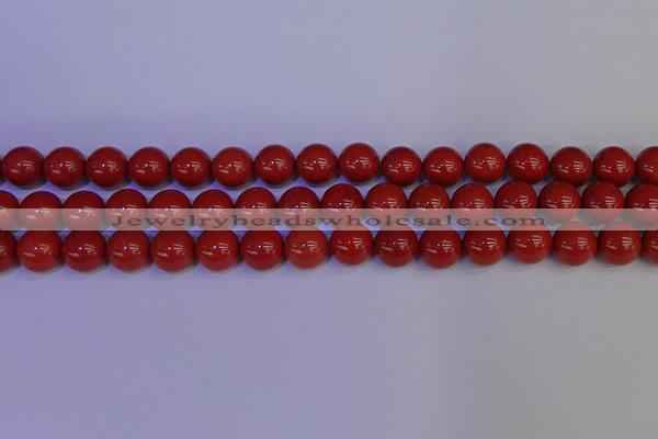 CRE323 15.5 inches 10mm round red jasper beads wholesale