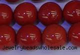 CRE326 15.5 inches 16mm round red jasper beads wholesale