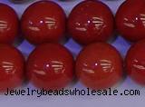 CRE328 15.5 inches 20mm round red jasper beads wholesale