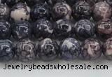 CRF337 15.5 inches 8mm round dyed rain flower stone beads wholesale