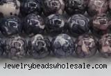 CRF338 15.5 inches 10mm round dyed rain flower stone beads wholesale