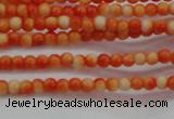 CRF425 15.5 inches 2mm round dyed rain flower stone beads wholesale