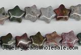 CRG09 15.5 inches 12*12mm star ocean agate gemstone beads wholesale