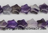 CRG12 15.5 inches 12*12mm star amethyst gemstone beads wholesale