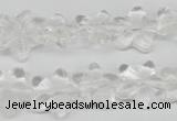 CRG14 15.5 inches 16*16mm star white crystal gemstone beads