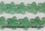 CRG15 15.5 inches 16*16mm star green aventurine gemstone beads