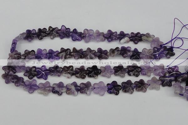 CRG19 15.5 inches 16*16mm star amethyst gemstone beads wholesale