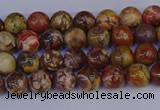 CRH500 15.5 inches 4mm round rhyolite gemstone beads wholesale