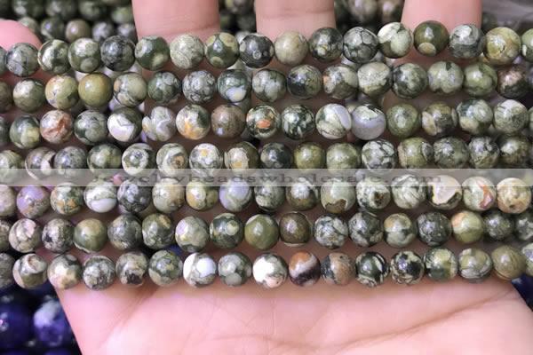 CRH561 15.5 inches 6mm round rhyolite beads wholesale