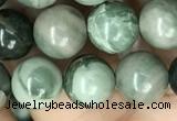 CRM202 15.5 inches 8mm round green mud jasper beads wholesale