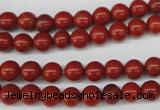 CRO06 15.5 inches 6mm round red jasper beads wholesale