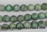 CRO109 15.5 inches 8mm round Qinghai jade beads wholesale