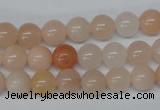 CRO111 15.5 inches 8mm round pink aventurine beads wholesale