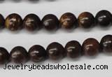 CRO124 15.5 inches 8mm round bronzite gemstone beads wholesale