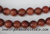 CRO128 15.5 inches 8mm round goldstone beads wholesale