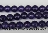 CRO148 15.5 inches 8mm round dyed amethyst beads wholesale