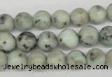 CRO189 15.5 inches 10mm round sesame jasper beads wholesale