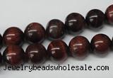 CRO215 15.5 inches 10mm round red tiger eye beads wholesale