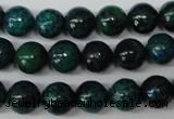 CRO223 15.5 inches 10mm round dyed chrysocolla beads wholesale