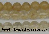 CRO255 15.5 inches 10mm round watermelon yellow beads wholesale