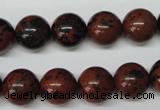 CRO280 15.5 inches 12mm round mahogany obsidian beads wholesale