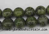 CRO286 15.5 inches 12mm round green lace gemstone beads wholesale