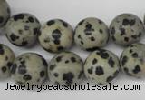 CRO320 15.5 inches 12mm round dalmatian jasper beads wholesale