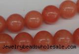 CRO330 15.5 inches 12mm round dyed candy jade beads wholesale