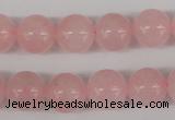 CRO341 15.5 inches 12mm round rose quartz beads wholesale