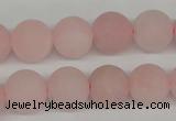 CRO342 15.5 inches 12mm round rose quartz beads wholesale