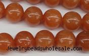 CRO391 15.5 inches 14mm round red aventurine beads wholesale