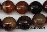 CRO436 15.5 inches 16mm round agate gemstone beads wholesale