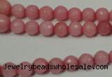 CRO719 15.5 inches 6mm – 14mm faceted round candy jade beads