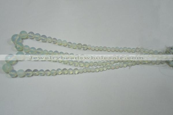 CRO744 15.5 inches 6mm – 14mm faceted round opal beads