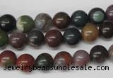 CRO82 15.5 inches 8mm round Indian agate gemstone beads wholesale