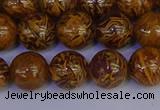 CRO883 15.5 inches 10mm round elephant blood stone beads