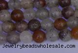 CRO891 15.5 inches 6mm round mixed lodalite quartz beads wholesale