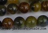 CRO904 15.5 inches 12mm round golden pietersite beads wholesale