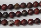 CRO93 15.5 inches 8mm round brecciated jasper beads wholesale