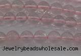 CRQ121 15.5 inches 6mm round natural rose quartz beads wholesale