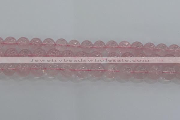 CRQ124 15.5 inches 12mm round natural rose quartz beads wholesale