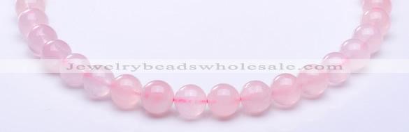 CRQ16 15.5 inches 10mm round natural rose quartz beads Wholesale