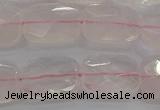 CRQ165 15.5 inches 12*16mm faceted rectangle natural rose quartz beads