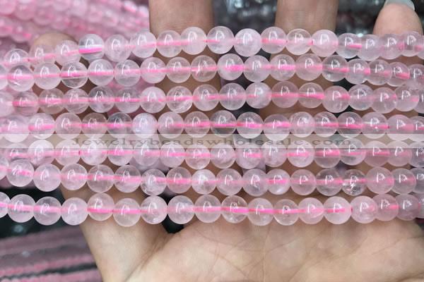 CRQ416 15.5 inches 6mm round rose quartz beads wholesale