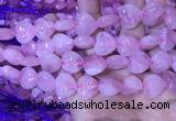 CRQ432 15.5 inches 15*16mm heart rose quartz beads wholesale