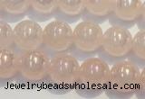 CRQ503 15.5 inches 10mm round AB-color rose quartz beads