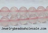 CRQ52 15.5 inches 10mm round natural rose quartz beads wholesale