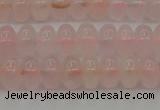 CRQ682 15.5 inches 5*8mm rondelle rose quartz beads wholesale