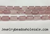 CRQ750 15.5 inches 13*18mm tube rose quartz beads wholesale