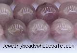 CRQ781 15.5 inches 8mm round Madagascar rose quartz beads